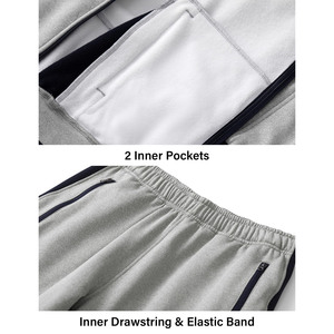 Ensemble de survêtement pour homme en gros, sweat-shirt et pantalon de survêtement 2 pièces, coupe ample, logo personnalisé, ensembles de jogging, survêtements unisexes - Product Image 2