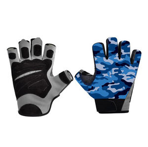 ถุงมือออกกำลังกายแบบครึ่งนิ้วสำหรับทุกเพศของผู้ใหญ่ถุงมือเล่นยิมพิมพ์โลโก้ได้ตามต้องการ - Product Image 4