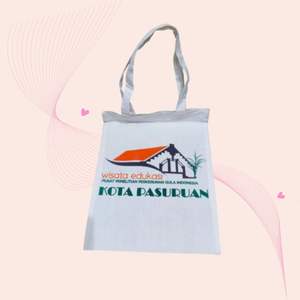 Sac fourre-tout en toile imprimé personnalisé Jouet et cadeau pour souvenirs - Product Image 2