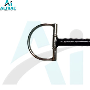 Junta única en forma de D de broca de caballo de acero inoxidable ALMAC diseñada para durabilidad, comodidad y control efectivo para jinetes - Product Image 3