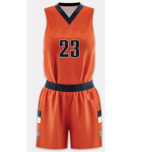 ชุดบาสเก็ตบอลขายส่ง คุณภาพสูง แบบไม่มีแขน ออกแบบเองสำหรับทีม - Product Image 3