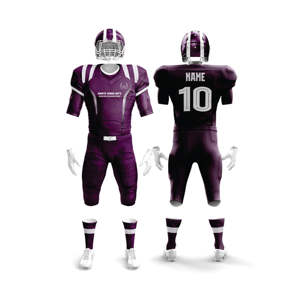 2025 plus haute qualité conçu sur mesure Sublimation jeunesse football américain uniformes maillot intégré pantalon - Product Image 1