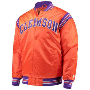 Veste universitaire en satin personnalisée en gros Veste de baseball d'hiver style Letterman taille XL pour hommes - Product Image 1