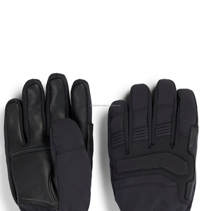High Quality Real Goat Leather <b>Gloves</b> Memory Foam <b>Knuckles</b> Reinforced Inserts for Daily Use Cycling Featuring Palm Grip Panel - Product Image 5