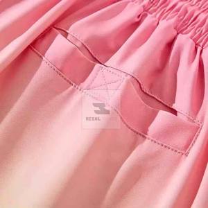 2025 pantalones cortos informales transpirables de alta calidad para hombres al por mayor personalizados antiarrugas y servicio OEM ecológico disponible - Product Image 4