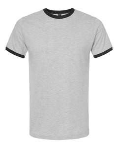 Léger respirant séchage rapide Logo personnalisé sonnerie T-Shirt col rond coton Fitness manches courtes unisexe coupe ample hommes - Product Image 4