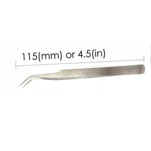 Pince à épiler Volume meilleure vente en gros de marque privée pince à épiler à pointe de fibre boîte d'isolement pince à épiler Extension de cils d'emballage - Product Image 2