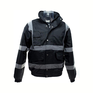 Precio al por mayor Chaquetas de seguridad vial Hi Vis Ropa DE SEGURIDAD reflectante para hombres Material de alta calidad Chaquetas de trabajo de diseño personalizado - Product Image 1