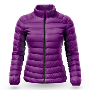 Wholesale <b>Women's</b> Custom <b>Puffer</b> <b>Jackets</b> Breathable Wholesale Fashion High Quality <b>Women</b> 100% Nylon <b>Puffer</b> <b>Jackets</b> - Product Image 1