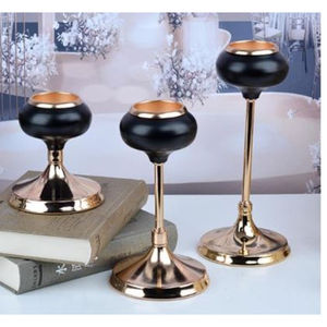 Porte-bougie en métal unique de style européen, design moderne, décoration de Noël pour la maison, personnalisable pour les fournisseurs en gros - Product Image 2