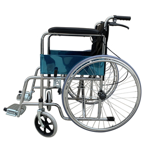 <span class=keywords><strong>Silla</strong></span> <span class=keywords><strong>de</strong></span> <span class=keywords><strong>Ruedas</strong></span> Plegable Ajustable con Marco <span class=keywords><strong>de</strong></span> Acero al Carbono Plateado, Rueda Trasera <span class=keywords><strong>de</strong></span> 24 Pulgadas, Freno <span class=keywords><strong>de</strong></span> Mano Galvanizado, Alta Calidad, Mejor Precio, CE - Product Image 5