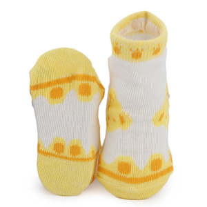 Newborn <b>Booties</b> - Yellow - Product Image 2