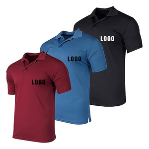 Gimnasio de algodón 100% elegante para hombres, apto para polos, ropa deportiva elástica ligera y cómoda para entrenamiento diario, lona - Product Image 5