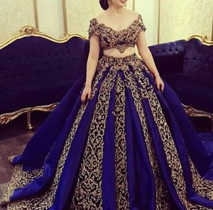 Qiao — DESIGN moderne de robe de soirée, belle broderie de dabi, perles de verre de cristal, travail en pierre de verre pour mariage @ 2022 - Product Image 1