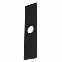 Lame de coupe pour pelouse et jardin, en fer noir, 9 pouces, haute performance, électrique, compatible avec Husqvarna, remplace 601000749