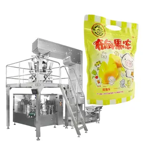 automatic nuts filling and packing machine pouch packing mini machine candy packaging machine