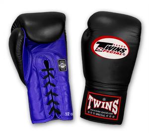 Gants de boxe jumeaux personnalisés Fabricants directs Compétition Lacets Gants de boxe de combat Entraînement Équipements de boxe personnalisés - Product Image 1