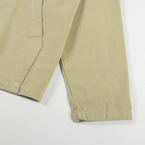Veste Safari en Toile de Canard Imperméable et Coupe-Vent, Lavage à la Pierre, Fermeture Éclair, Patch Brodé Personnalisé, Longueur Classique, Lavée Vintage, Homme - Product Image 6