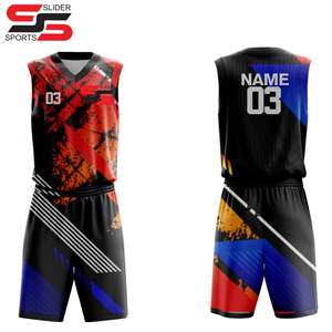Reversible Mesh <b>Basketball</b> Jersey Uniform Wholesale Blank Team <b>Basketball</b> Uniform Feature Quick Dry Oem Service - Product Image 3