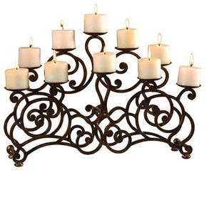 Bougeoir en cristal, décoration de la maison, autre support de bougie brillant, pour l'intérieur et l'extérieur - Product Image 1