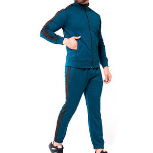 ชุดวอร์มผู้ชายแบบมีซิป ออกแบบเองได้ ขายส่ง ผลิตจากผ้าฝ้าย 100% แห้งเร็ว ระบายอากาศดี เหมาะสำหรับออกกำลังกายและวิ่งจ๊อกกิ้ง - Product Image 1