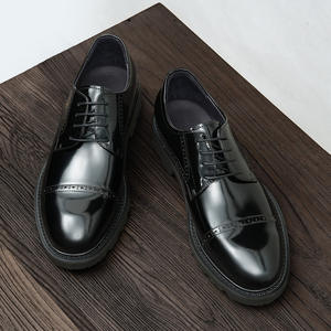 Chaussures habillées de luxe en cuir de veau, fabriquées à la main et confortables, pour mariages et dîners de gala pour hommes - Product Image 2