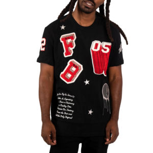 Camiseta Personalizada con Cuello Redondo y Estampado para Hombre, Poliéster/Algodón, Ecológica, Corte Regular, Tallas Grandes, Ropa Casual Urbana - Product Image 1