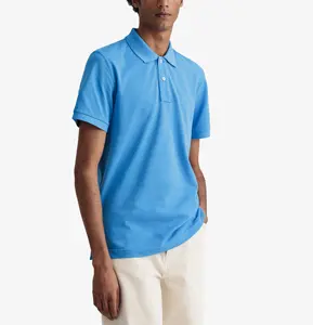 Yaz orijinal abd tarzı Polo gömlekler nefes erkek rahat kısa kollu Polo t-shirt Golf Polo gömlekler Polo gömlekler