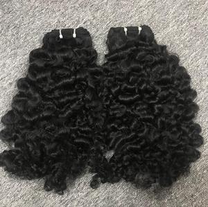 Extensiones de cabello Remy de la mejor calidad, conjunto completo de trama rizada birmana vietnamita cruda y máquina de cierre de encaje HD, trama Doble - Product Image 6