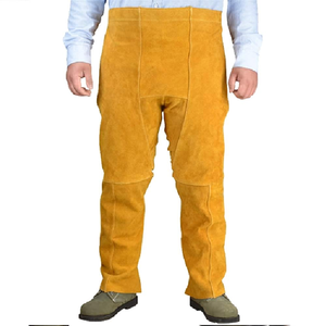 Qualité deux couches Polyester/coton taille élastique pantalon de travail décontracté tissu velours côtelé léger isolation thermique résistant à l'usure - Product Image 3