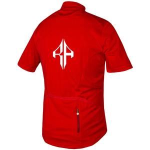 Nuevas camisetas de ciclismo en blanco para hombre con media cremallera a la moda, Material de poliéster 100%, logotipo personalizado de alta calidad Premium para hombre - Product Image 6
