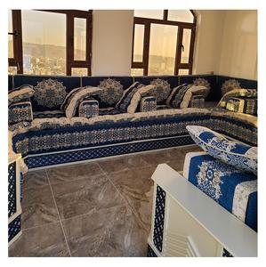 Sofá estilo Majlis árabe, diseño clásico, elegante conjunto para sala de estar, asientos de esquina de lujo, diseño que ahorra espacio - Product Image 1