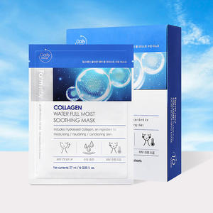 [Meilleur] Masque apaisant humide à l'eau de collagène de ferme 27ml (10ea) beauté coréenne soins de la peau ampoule sérum lotion tonique - Product Image 1