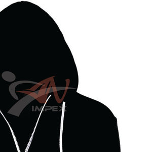 คุณภาพสูงที่กําหนดเองการพิมพ์โลโก้ผู้ชายซิป Hoodie วัสดุที่กําหนดเองยืดหยุ่นผู้ชายเสื้อสเวตเตอร์ Hoodie - Product Image 4