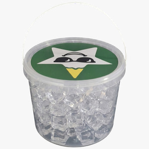 Seaux et fûts d'emballage réutilisables en plastique PP américain de qualité alimentaire, sans BPA, durables, personnalisables, certifiés ISO, avec couvercle, 2 litres, DYK2180 - Product Image 3