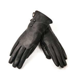Custom Made Winter Outdoor <b>Touch</b> <b>Screen</b> Leather <b>Gloves</b> Solid Color & Customized Logo High Quality Fashion in Stock - Product Image 5