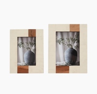 Marco DE FOTOS colgante con incrustaciones de madera de resina personalizado para decoración de pared, hogar u oficina, producto de regalo indio