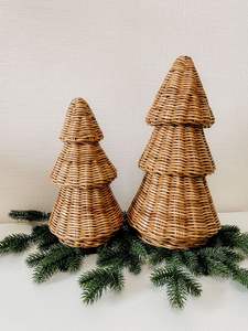 ORNEMENT EN ROTIN NATUREL DE HAUTE QUALITÉ DÉCORATION D'ARBRE DE NOËL VENTE EN GROS DU VIETNAM - Product Image 4