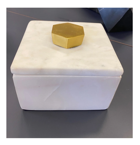 Joyero de mármol personalizado superventas caja de mármol verde de lujo al por mayor nuevo estilo elegante tapa manija cajas mejor precio - Product Image 4