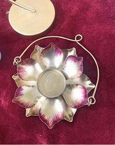 Porte-bougie et porte-bougie de fête d'anniversaire et de mariage, porte-bougie fantaisie coupe Lotus porte-bougie Votive porte-bougie - Product Image 4