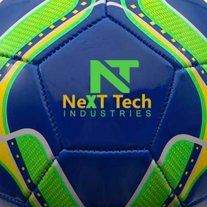 Ballon d'entraînement de football Matériau PU à des fins d'entraînement avec conception personnalisée et logo personnalisé par Next Tech Industries - Product Image 2