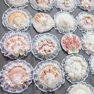 Handcrafted Decorative Seashells | Premium Natural Material | Coastal Home Style - Product Image 2