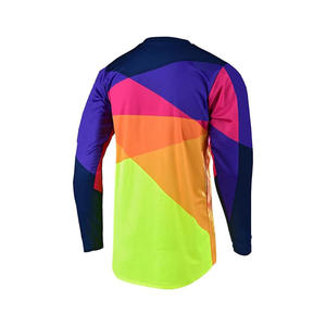 Jersey de Motocross de alta calidad hecho de tela de malla de poliéster 100% con proceso de Sublimación de color que nunca se desvanece diseño personalizado - Product Image 6