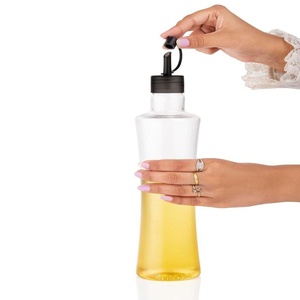 Plastic <b>Oil</b> <b>Dispenser</b> 650ml Food Grade Easy Pour Cooking <b>Oil</b> Vinegar <b>Bottle</b> Transparent Unbreakable Kitchen Liquid <b>Dispenser</b> - Product Image 6