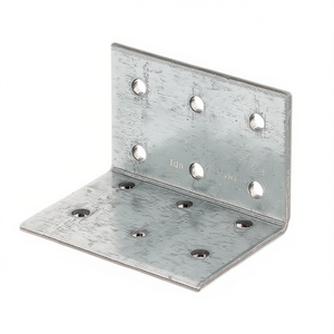 ETA-8/165 60 x 60 x 60 mm Placa Metálica Perforada en Ángulo con 18 Orificios de 2.5 mm, Paquete de 50 - Product Image 3