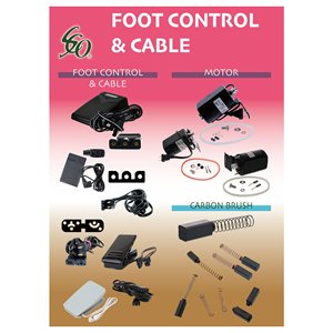 ชิ้นส่วนจักรเย็บผ้าสำหรับใช้ในครัวเรือนห่วงโซ่550424 - Product Image 6