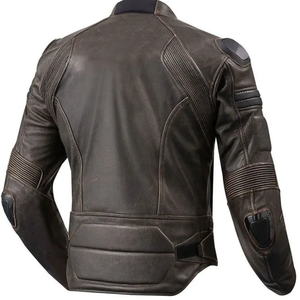 Meilleures ventes Nouvelle arrivée Hommes Moto Vestes en cuir sur mesure Moto Racing Veste - Product Image 5