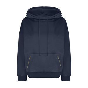 Pull à capuche uni pour femmes, haut à capuche décontracté, sweat à capuche thermique personnalisé, sweat à capuche de haute qualité pour femmes - Product Image 2