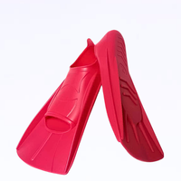 Palmes de bain en silicone avec sac en maille Accessoires d'entraînement de natation pour enfants adolescents adultes femmes hommes
