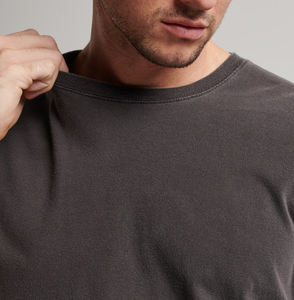 T-shirt style formel grande taille pour hommes 100% coton avec design personnalisé Service OEM Caractéristiques imprimées brodées - Product Image 6